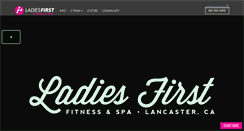 Desktop Screenshot of ladiesfirstrocks.com